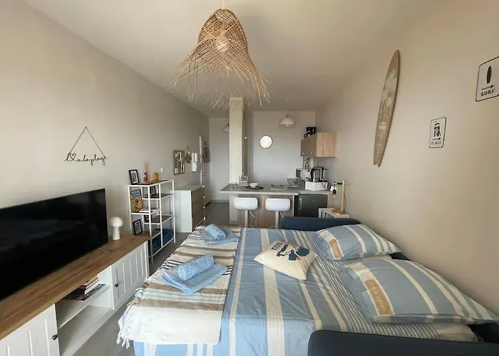 A Piaghja, Refuge Romantique Face à La Appartement *