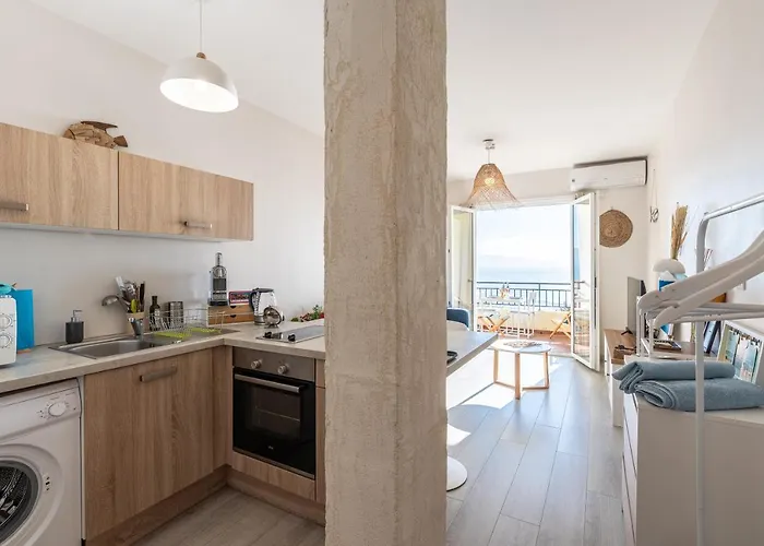 Appartement A Piaghja, Refuge Romantique Face à La Ajaccio (Corsica)