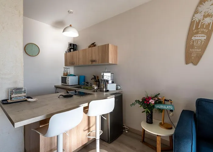 A Piaghja, Refuge Romantique Face à La Appartement